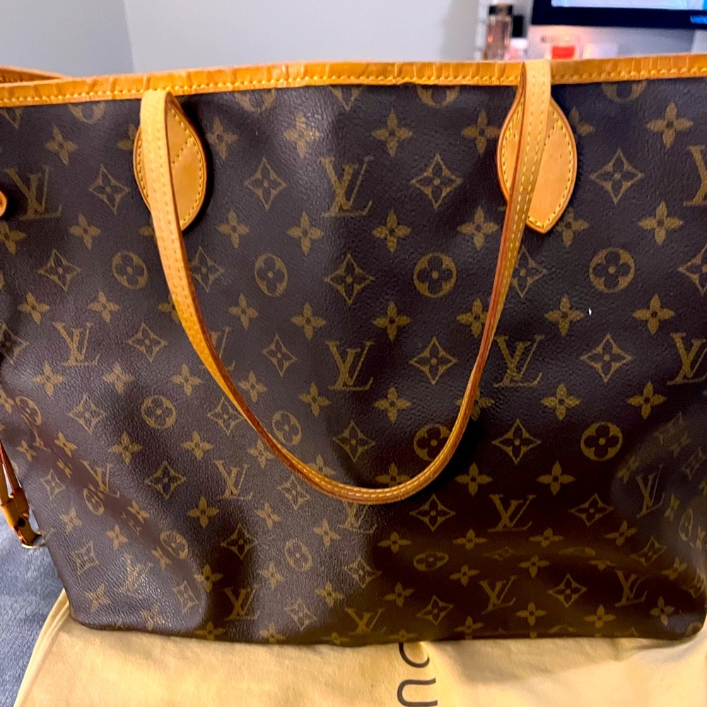 LV authentic monogram neverfull GM